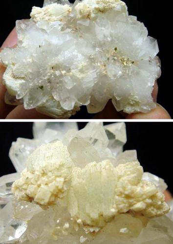 Prehnite with quartz
China
4.5 x 5.5 x 1 cm. (Author: barbie90)
