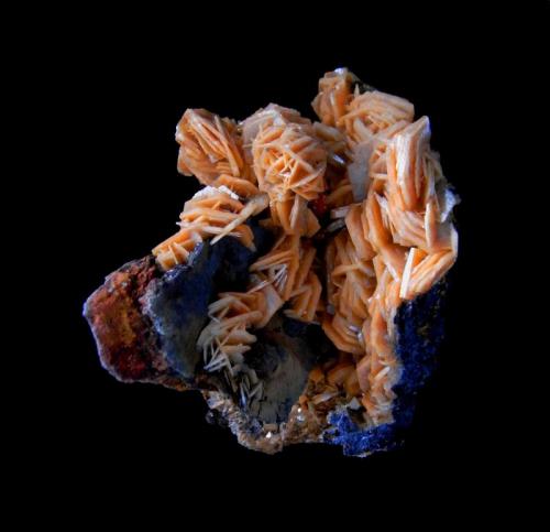 Barite
Victoria mine - Cabezo de San Ginés - El Estrecho de San Ginés - Cartagena - Murcia - Spain
6,7 x 5,3 cm
Main crystal: 2 cm (Author: DAni)