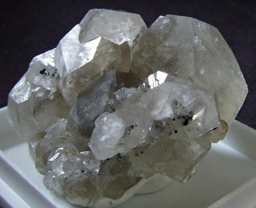 Calcite.
West High X Vein, Brownley Hill Mine, Nenthead, Alston Moor, Cumbria, England, UK.
30 x 25 mm (Author: nurbo)