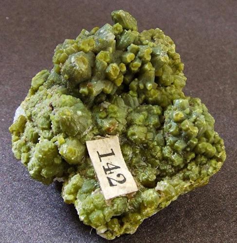 Pyromorphite
Cumberland, England, UK.
25 x 25 x 20 mm (Author: nurbo)