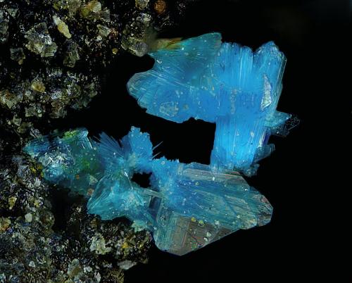 Lavendulana.<br />Calicata Dolores, Pastrana, Mazarrón / Águilas, Comarca Alto Guadalentín, Región de Murcia (Murcia), España<br />Campo de visión de 1 mm.<br /> (Autor: Antonio Carmona)