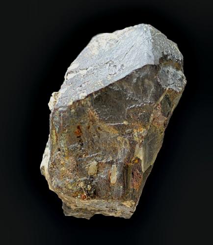 Rutilo<br />Mina Beta, Puerto del Cabril, Hornachuelos, Comarca Valle Medio del Guadalquivir, Córdoba, Andalucía, España<br />Cristal de 4 x 2,5 x 2,5 cm<br /> (Autor: Antonio Carmona)