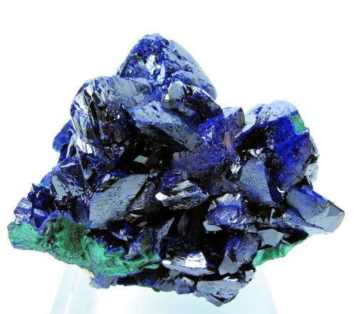Azurita, malaquita<br />Milpillas Mine, Cuitaca, Municipio Santa Cruz, Sonora, Mexico<br />65 mm x 61 mm x 45 mm<br /> (Autor: Carles Millan)