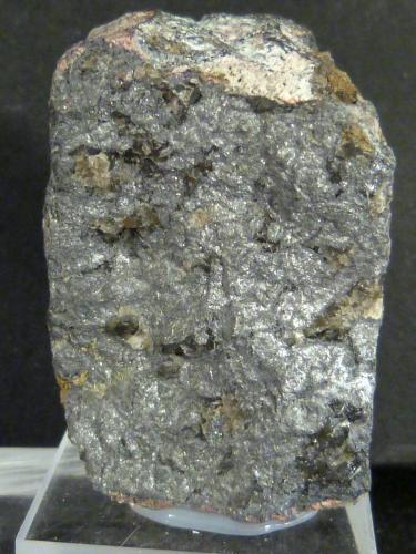 Cobaltita<br />Zona Cobalt, Región Cobalt-Gowganda, Distrito Timiskaming, Ontario, Canadá<br />3,5 x 4,5 x 3 cm.<br /> (Autor: Felipe Abolafia)