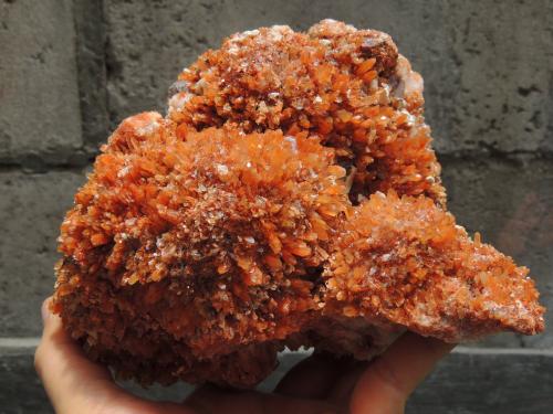 Creedita<br />Navidad Mine, Abasolo, Rodeo, Municipio de Rodeo, Durango, Mexico<br />17 x 15 x 11.5 centimetros<br /> (Autor: Ricardo Melendez)