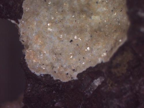 Clinoptilolita<br />Barranco de Tocodoman, La Aldea de San Nicolás, Gran Canaria, Provincia de Las Palmas, Canarias, España<br />5 x 5 cm. (detalle)<br /> (Autor: Jose Bello)