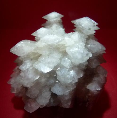 Calcita.<br />Mina Xianghuapu, Xianghualing, Linwu, Prefectura Chenzhou, Provincia Hunan, China<br />60x60 mm<br /> (Autor: Jesus Franquesa Baucells)