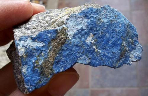 Aerinita<br />Soriana Quarry, El Prat, Soriana, Estopiñán del Castillo, Comarca La Ribagorza, Huesca, Aragon, Spain<br />5 x 2,5 cm<br /> (Autor: Cristalino)