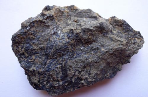 Zinkenita y semseyita pseudomórficas de estibina<br />Nueva Virginia Mine, Royo ravine, Lanzuela, Comarca Jiloca, Teruel, Aragon, Spain<br />8 x 6 cm<br /> (Autor: Cristalino)