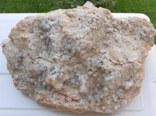 Fluorita<br />Rosita Mine, Colmenar del Arroyo, Comarca Sierra Oeste de Madrid, Community of Madrid, Spain<br />26 x 19 cm<br /> (Autor: juan manuel del valle)