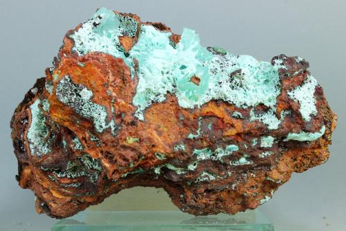 Auricalcita<br />Mina Ojuela, Mapimí, Municipio Mapimí, Durango, México<br />157x75x45 mm<br /> (Autor: Juan Espino)
