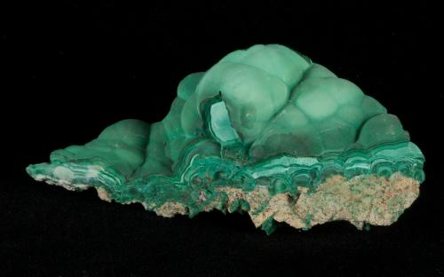 Malachite and Chrysocolla<br />Democratic Republic of the Congo (Zaire)<br />10.5 x 5.4 x 5.1 cm<br /> (Author: steven calamuci)