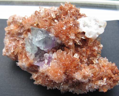 Creedite, Fluorite<br />Navidad Mine, Abasolo, Rodeo, Municipio de Rodeo, Durango, Mexico<br />7.6 x 5.4 x 2.2 cm<br /> (Author: steven calamuci)