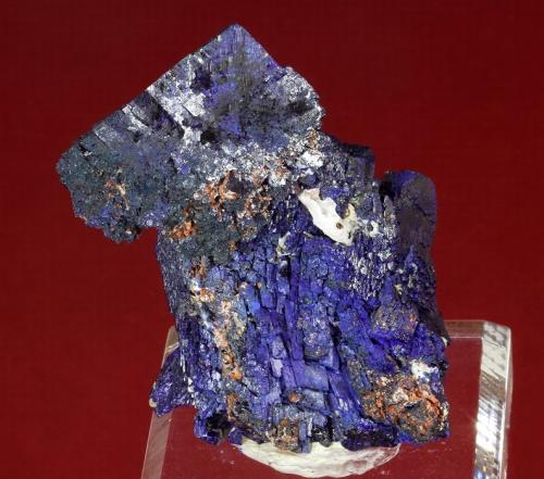 Azurite<br />Red Dome Mine, Chillagoe, Chillagoe-Herberton District, Tablelands Region, Queensland, Australia<br />67 x 40 x 33 mm<br /> (Author: GneissWare)