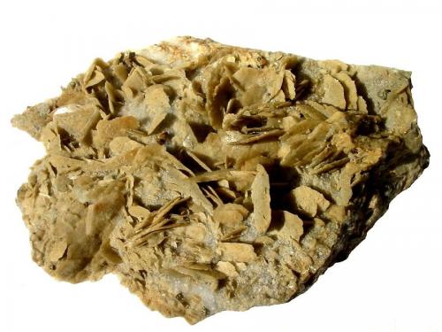 Siderite<br />Stahlberg Mine, Müsen, Siegerland, North Rhine-Westphalia/Nordrhein-Westfalen, Germany<br />15 x 10 cm<br /> (Author: Andreas Gerstenberg)