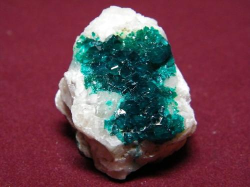 Dioptase<br />Tsumeb Mine, Tsumeb, Otjikoto Region, Namibia<br />30X40mm<br /> (Author: Heimo Hellwig)