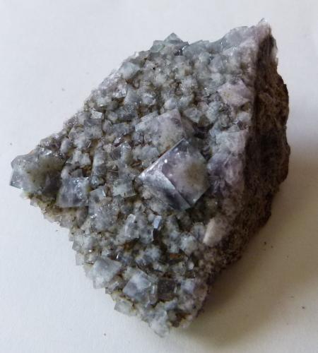 Fluorite<br />Rogerley Mine, Frosterley, Weardale, North Pennines Orefield, County Durham, England / United Kingdom<br />6 x 4 x 2.5cm<br /> (Author: captaincaveman)