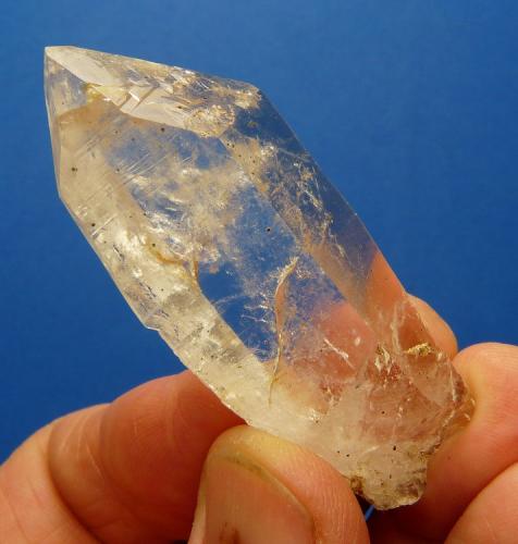 Quartz
Western Cape, South Africa
63 x 23 x 10 mm (Author: Pierre Joubert)