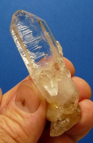 Quartz
Western Cape, South Africa
68 x 22 x 20 mm (Author: Pierre Joubert)