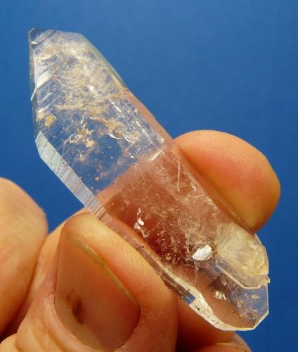 Quartz
Western Cape, South Africa
53 x 15 x 08 mm (Author: Pierre Joubert)