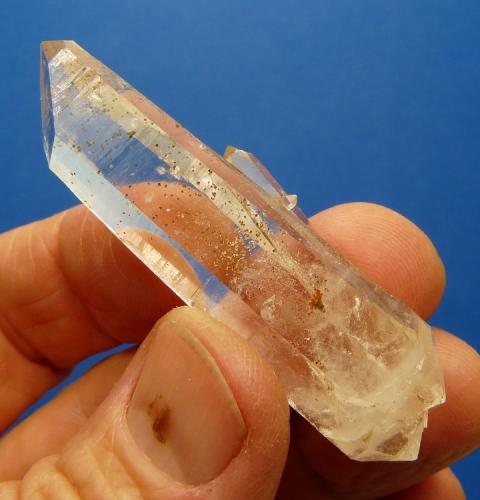 Quartz
Western Cape, South Africa
61 x 16 x 12 mm (Author: Pierre Joubert)