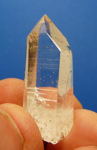 Quartz
Western Cape, South Africa
36 x 15 x 11 mm (Author: Pierre Joubert)