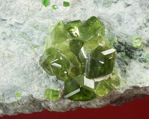 Andradite ( var. demantoid )
Val Malenco, Sondrio Province, Lombardia Region, Italy

85 x 46 x 35 mm
closeup (Author: GneissWare)