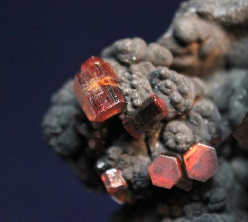 Vanadinite, Manganese Oxides
Taouz, Er Rachidia, Meknès-Tafilalet, Morocco
9 x 7.5 x 7 cm (Author: Don Lum)