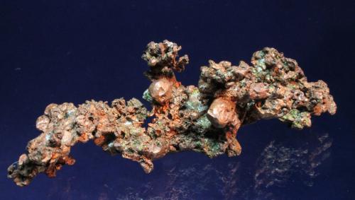 Copper
Central Mine, Central, Keweenaw County, Michigan, USA
10.5 x 3.2 cm (Author: Don Lum)