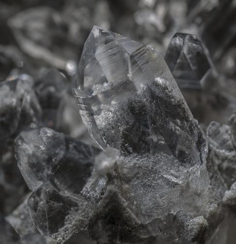 Quartz
Fisher Mtn, Mt Ida, Montgomery Co., Arkansas, USA
Detail (Author: am mizunaka)