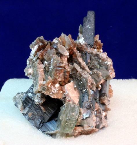 Ferberite, Fluorapatite (Apatite Group), Muscovite
Panasqueira Mine (Couto Mineiro da Panasqueira), Panasqueira, Covilhã, Castelo Branco District, Portugal
6.0 x 5.5 x 5.3 cm
ex Norman E. Dawson (Author: Don Lum)