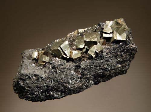 Pyrite
French Creek Mines, St. Peters, Chester County, Pennsylvania, USA
4.3 x 8.5 cm (Author: crosstimber)
