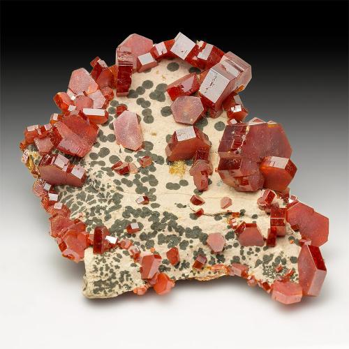 Vanadinite
ACF Mine, Mibladen Mining District, Midelt, Khénifra Province, Meknès-Tafilalet Region, Morocco
6 x 6 cm
 (Author: xdxucn)