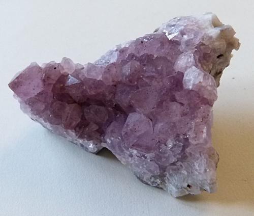 Quartz (var. amethyst)
Screel Hill, Castle Douglas, Scotland, UK
7 x 6 x 3 cm
weight 103 gr. (Author: captaincaveman)