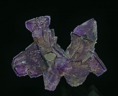 Fluorite
Minerva No. 1 Mine, Cave-in-Rock Sub-District, Hardin Co., Illinois, USA
6.7 x 5.4 cm (Author: am mizunaka)