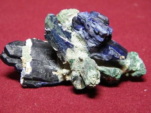 Azurite<br />Tsumeb Mine, Tsumeb, Otjikoto Region, Namibia<br />60x40mm<br /> (Author: Heimo Hellwig)