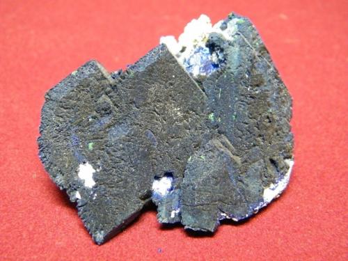 Azurite<br />Tsumeb Mine, Tsumeb, Otjikoto Region, Namibia<br />60x50mm<br /> (Author: Heimo Hellwig)