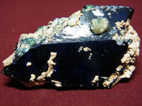 Azurite<br />Tsumeb Mine, Tsumeb, Otjikoto Region, Namibia<br />70x45mm<br /> (Author: Heimo Hellwig)