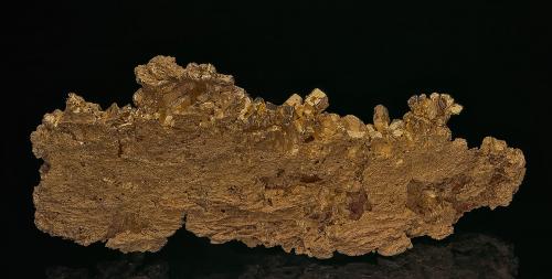 Gold<br />North Fork, Yuba River, Opposite Milton Creek, Sierra City, Sierra County, California, USA<br />8.9 x 4.3 cm<br /> (Author: am mizunaka)