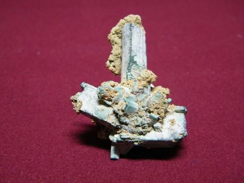 Malachite after Azurite<br />Tsumeb Mine, Tsumeb, Otjikoto Region, Namibia<br />40x50mm<br /> (Author: Heimo Hellwig)