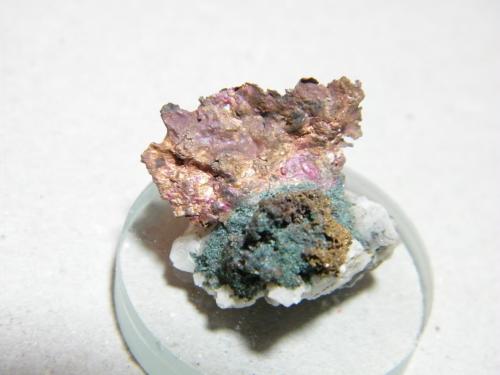 Copper<br />Tsumeb Mine, Tsumeb, Otjikoto Region, Namibia<br />20x20mm<br /> (Author: Heimo Hellwig)