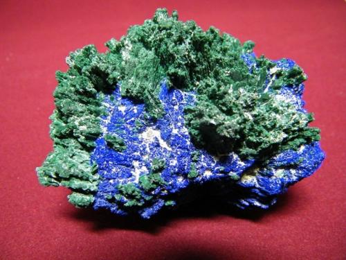 Azurite/Malachite<br />Tsumeb Mine, Tsumeb, Otjikoto Region, Namibia<br />80x60mm<br /> (Author: Heimo Hellwig)