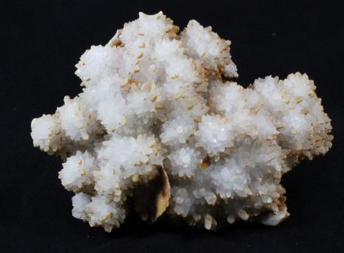 Quartz, Dolomite, Siderite<br />Municipio Guanajuato, Guanajuato, Mexico<br />19.5 x 15.5 cm<br /> (Author: Don Lum)