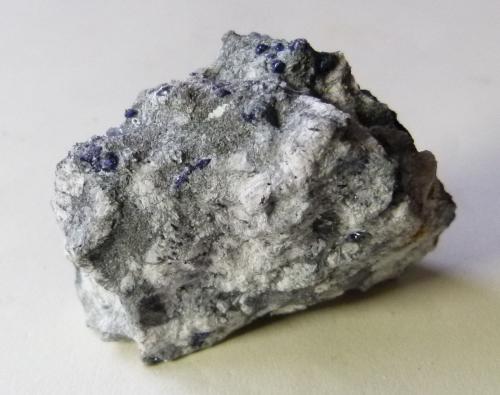 Corundum (var. sapphire)<br />Loch Scridain, Isle of Mull, (Inner Hebrides), Argyll and Bute, Argyll and Butte, Scotland / United Kingdom<br />5 x 4 x 2.5cm.<br /> (Author: captaincaveman)