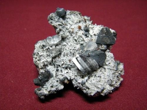 Cerussite<br />Tsumeb Mine, Tsumeb, Otjikoto Region, Namibia<br />60x60mm<br /> (Author: Heimo Hellwig)