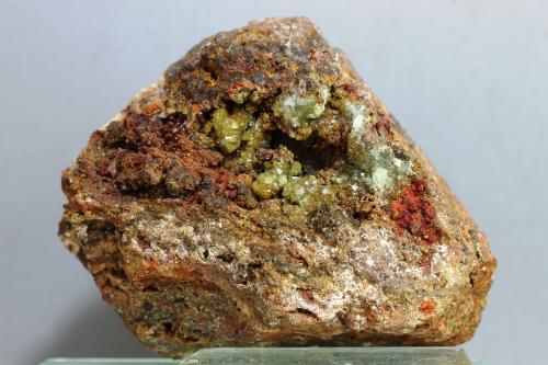 Adamita<br />Ojuela Mine, Mapimí, Municipio Mapimí, Durango, Mexico<br />70x50 mm.<br /> (Autor: Juan Espino)