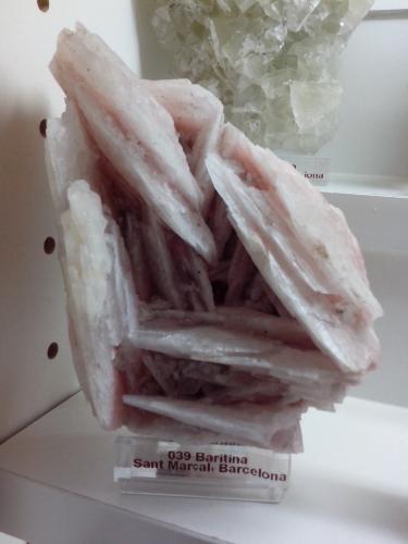 Baritina<br />Matagalls Mine (Sant Marçal Mines), Sant Marçal, Viladrau, Comarca Osona, Gerona / Girona, Catalonia / Catalunya, Spain<br />9 x 7 x 6 cm<br /> (Autor: DavidSG)