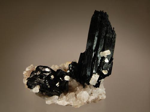 Schorl<br />Brandberg area, Erongo Region, Namibia<br />5.6 x 9.1 cm<br /> (Author: crosstimber)