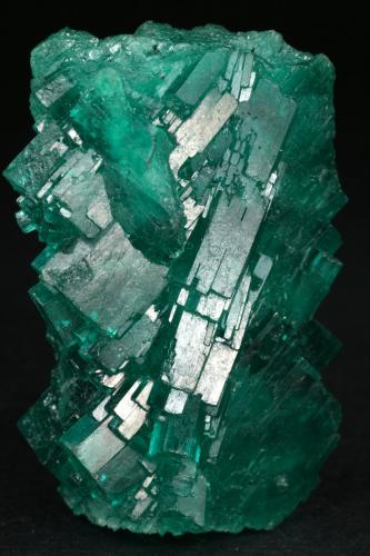 Beryl (var. emerald)<br />Coscuez mining district, Municipio San Pablo de Borbur, Western Emerald Belt, Boyacá Department, Colombia<br />40x26x15mm<br /> (Author: Fiebre Verde)