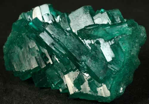 Beryl (var. emerald)<br />Coscuez mining district, Municipio San Pablo de Borbur, Western Emerald Belt, Boyacá Department, Colombia<br />40x26x15mm<br /> (Author: Fiebre Verde)